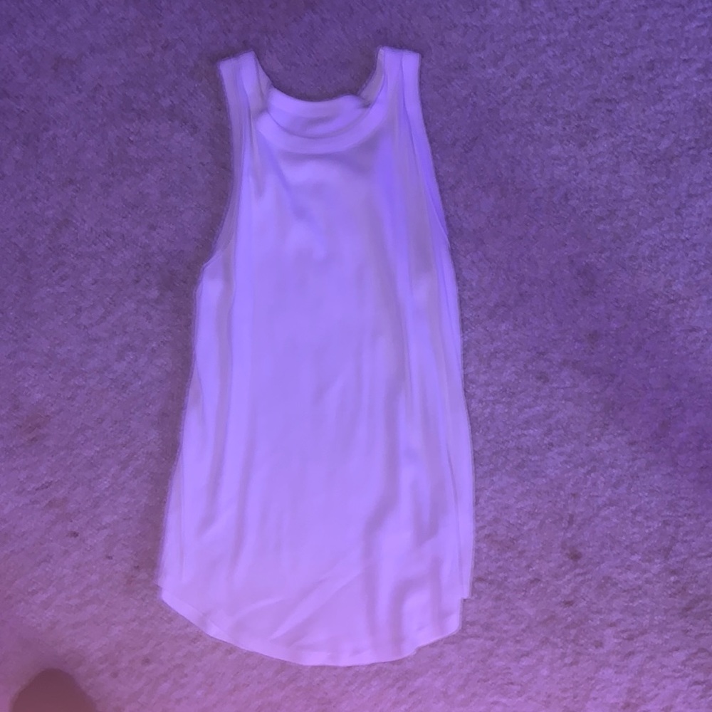 White tank top
